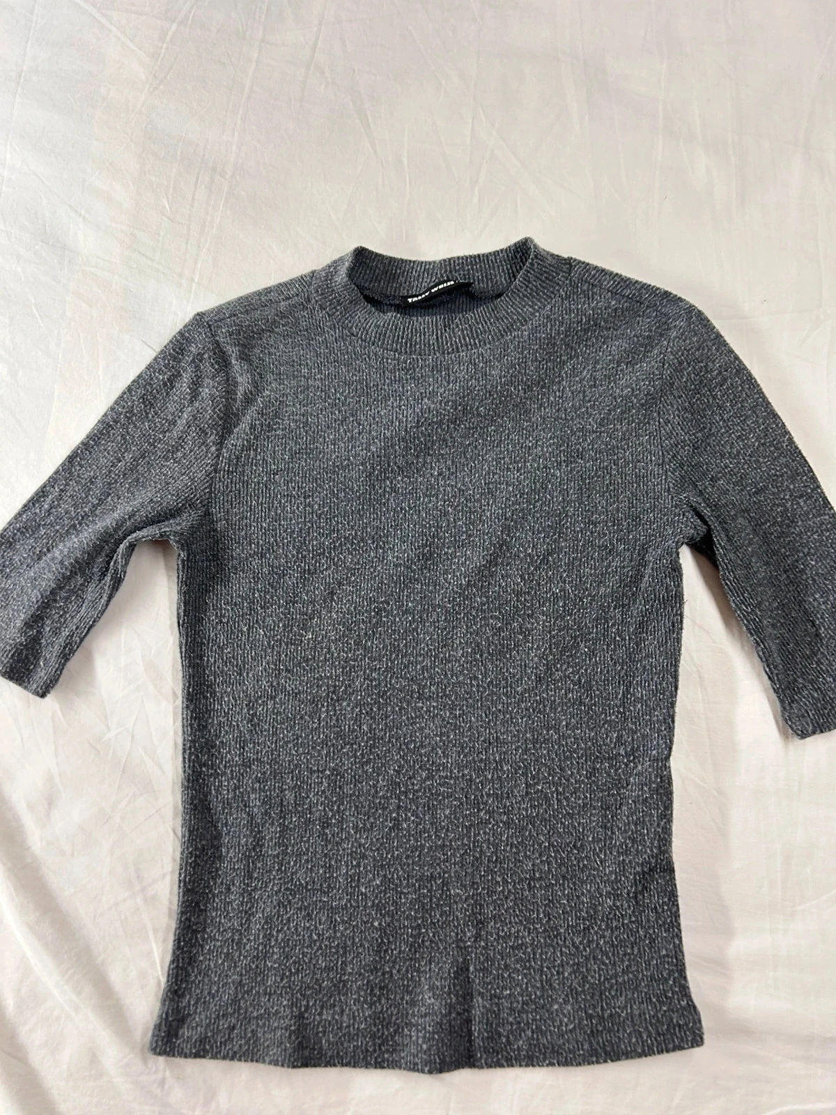 Suéter cinza vintage Tally Weijl – photo 2